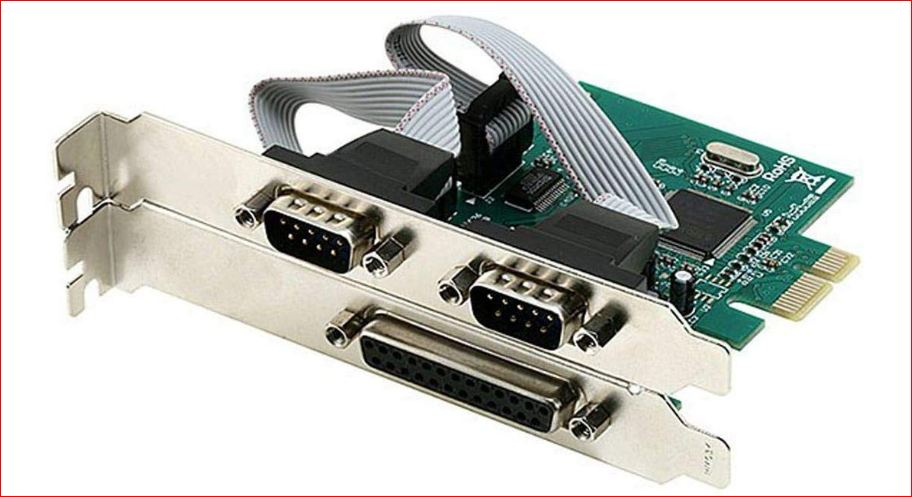 PCI-Express 2X Dual RS-232 Serial Port and 1x Parallel Port Card (106195)