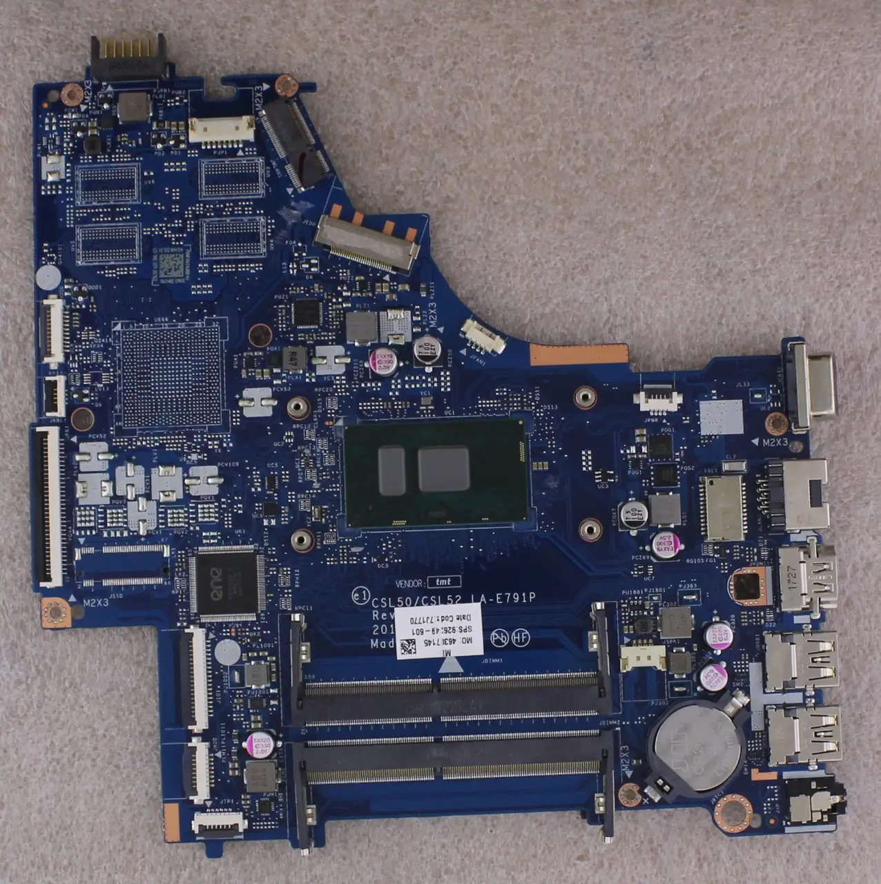 HP 250 G6 ,15-BS Laptop Motherboard