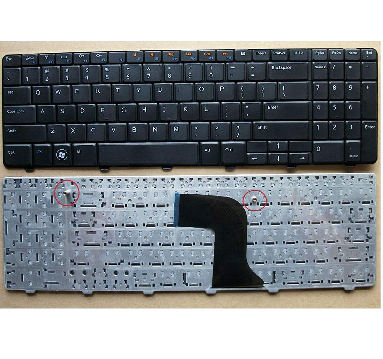 Dell Inspiron15R-N5010, 15R-5010, 15R-M5010 Laptop Keyboard