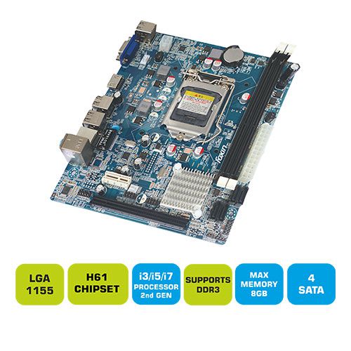 Foxin H61 Chipset Motherboard