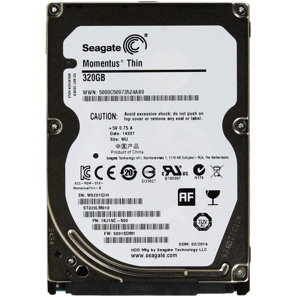 320GB Seagate Laptop Hard Disk