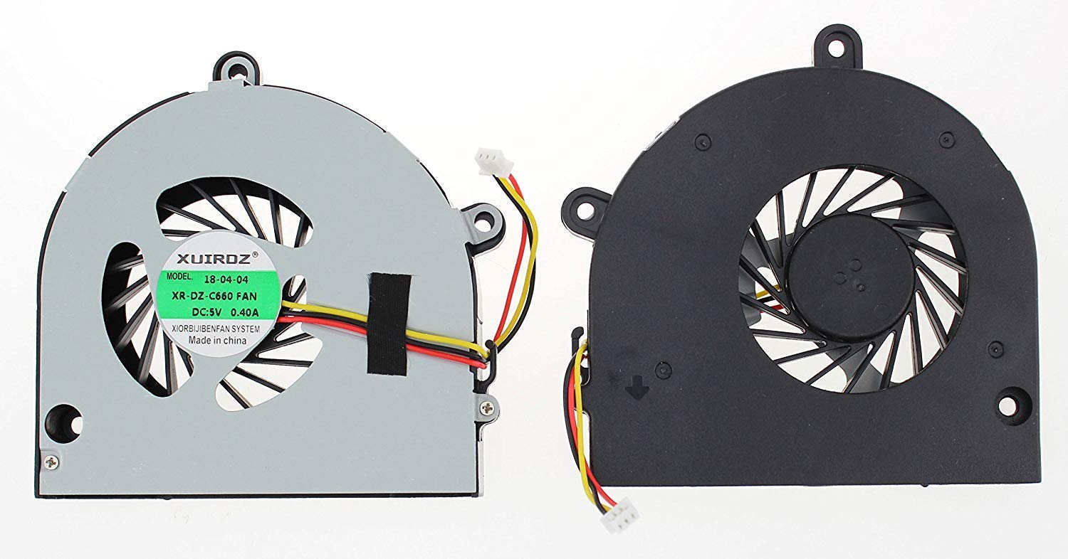 Toshiba Satellite C650, C660, C655, C665 Laptop CPU Cooling Fan