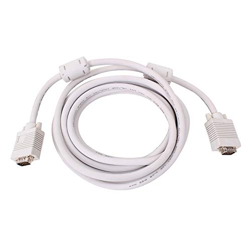 Vga Cable 5 Meter, Vga   Cable Terabyte Male To Male White