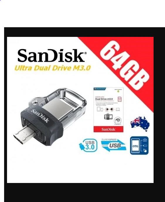 SanDisk 64GB USB 3.0 OTG Pen Drive