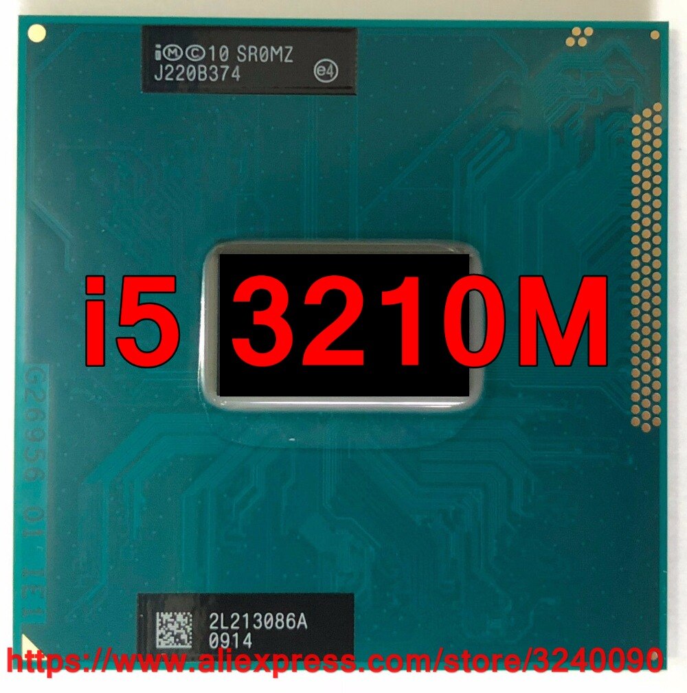 i5-3210M SR0MZ 2.5GHz 3MB CPU Processor