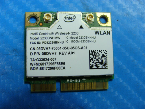 Dell Inspiron 14R (5437) Wireless-N 7260 WLAN + Bluetooth Express Card