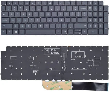 Dell Inspiron 15 3511 3515 15 5510 5515 7510 16 7610 WithoutBacklite Keyboard