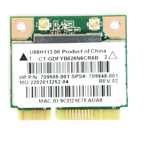 HP 15-P ,15-G ,17-P ,17-F, 15-K ,15-E, 15-R ,15-D ,15-F ,17-E, 15-N, Laptop wifi Receiver 709505-001 709848-001