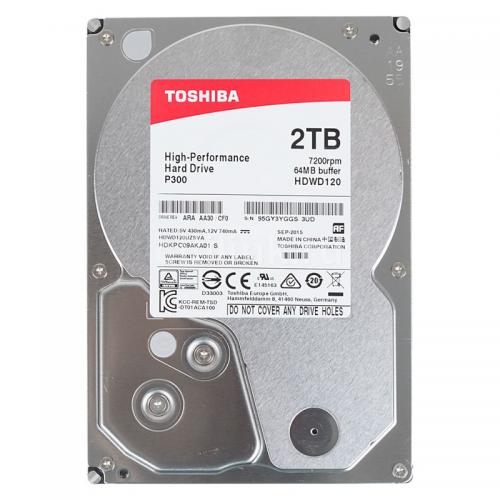 2 TB Toshiba Desktop Internal HardDisk Or HDD Drive