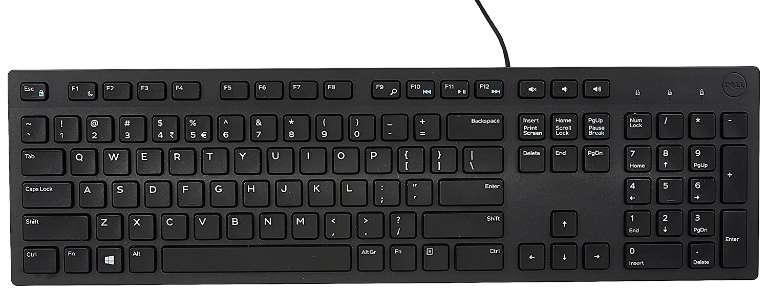 Dell Multimedia Keyboard  KB216 - Black