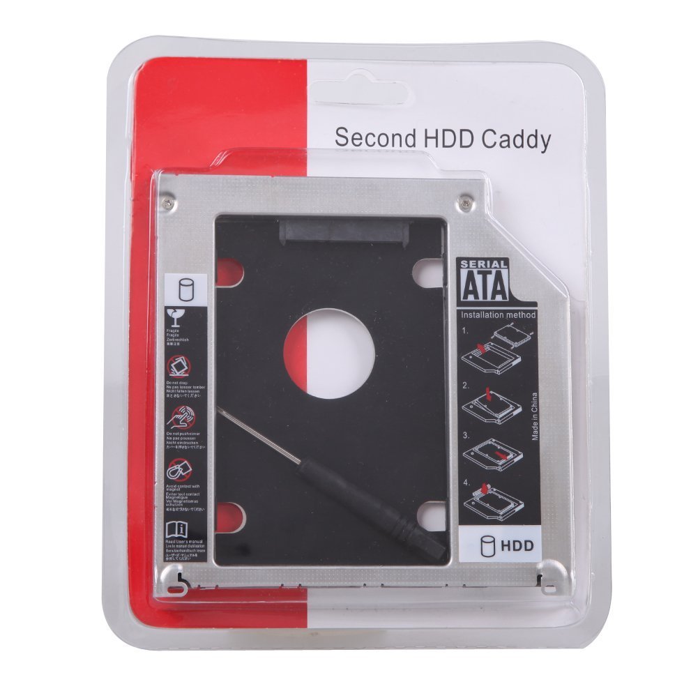 SATA 12.7mm Hard Disk External DVD Caddy