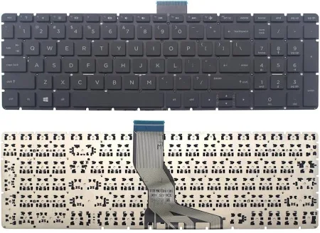 Laptop Keyboard for HP Pavilion 15-BS 15BS (Black with Backlit)