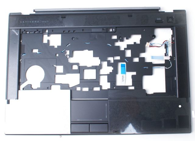 DELL Latitude E6410 Black Palmrest with TouchPad Compatible Part Numbers: Y42JK 0Y42JK Assy,PLMRST,W/O-CSC,UP,E6410